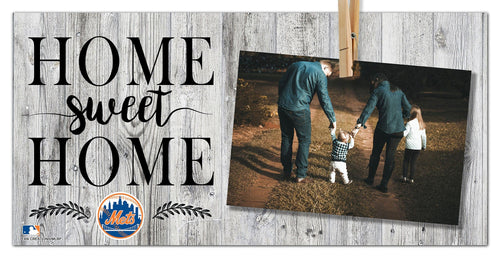 Fan Creations Desktop Stand New York Mets Home Sweet Home Clothespin Frame 6x12