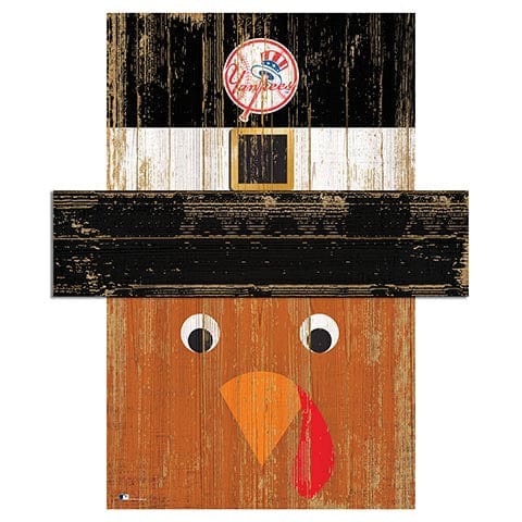 Fan Creations Large Holiday Head New York Yankees Turkey Head