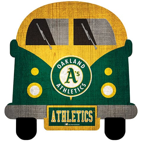 Fan Creations Team Bus Oakland Athletics 12" Team Bus Sign