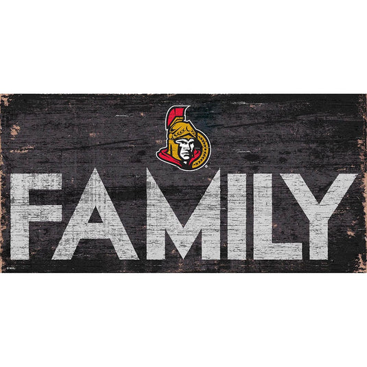 Fan Creations 6x12 Vertical Ottawa Senators Family 6x12