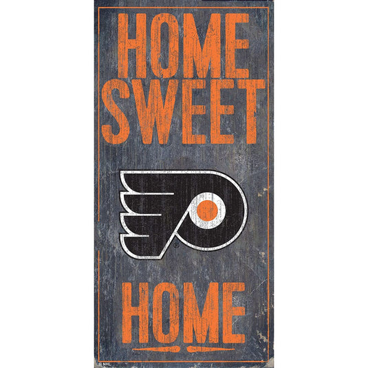 Fan Creations 6x12 Vertical Philadelphia Flyers Home Sweet Home 6x12