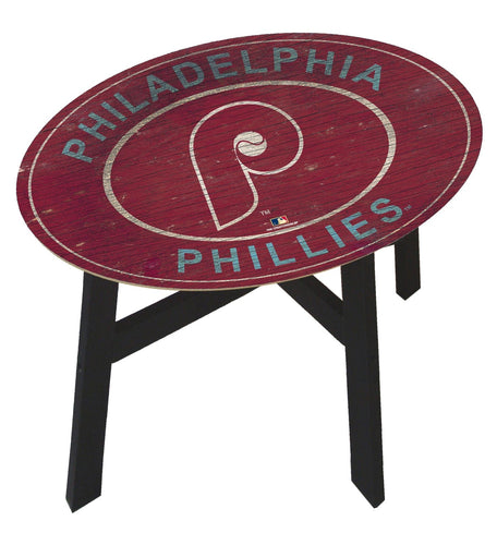 Fan Creations Home Decor Philadelphia Phillies  Heritage Logo Side Table