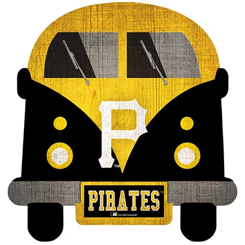 Fan Creations Team Bus Pittsburgh Pirates 12" Team Bus Sign