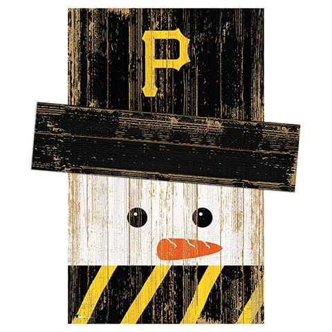 Fan Creations Large Holiday Head Pittsburgh Pirates Snowman Head