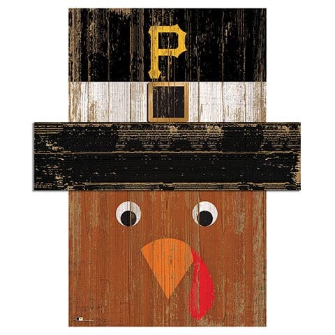 Fan Creations Large Holiday Head Pittsburgh Pirates Turkey Head