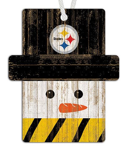 Fan Creations Ornament Pittsburgh Steelers Snowman Ornament