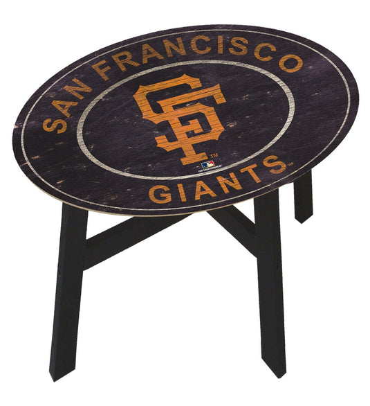 Fan Creations Home Decor San Francisco Giants  Heritage Logo Side Table
