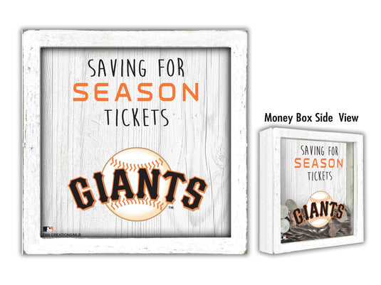 Fan Creations Desktop Stand San Francisco Giants Saving For Tickets Money Box