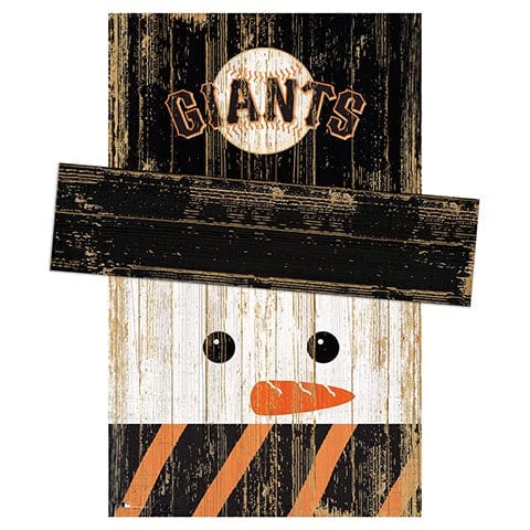 Fan Creations Large Holiday Head San Francisco Giants Snowman Head