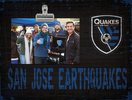 Fan Creations Desktop Stand San Jose Earthquakes Team Clip Frame