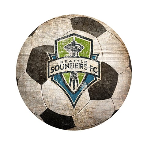 Fan Creations 12" Wall Art Seattle Sounders 12" Soccer Shaped Sign
