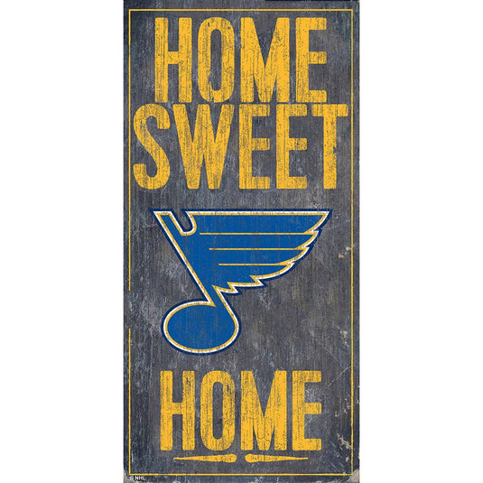 Fan Creations 6x12 Vertical St. Louis Blues Home Sweet Home 6x12