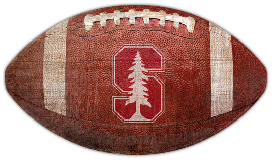 Fan Creations 12" Wall Art Stanford 12" Football Shaped Sign