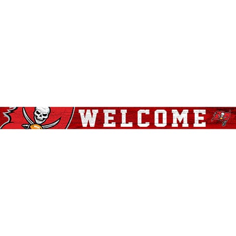 Fan Creations Strips Tampa Bay Buccaneers 16in. Welcome Strip