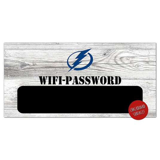 Fan Creations 6x12 Horizontal Tampa Bay Lightning Wifi Password 6x12 Sign