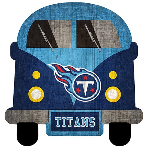 Fan Creations Team Bus Tennessee Titans 12" Team Bus Sign