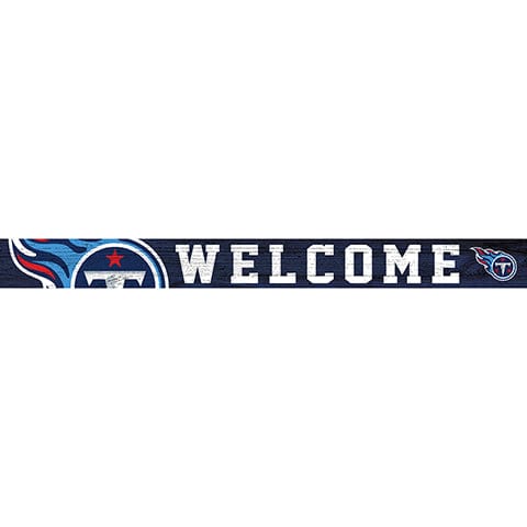 Fan Creations Strips Tennessee Titans 16in. Welcome Strip