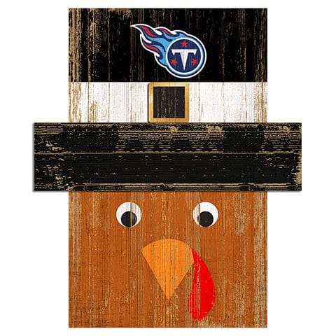 Fan Creations Large Holiday Head Tennessee Titans Turkey Head