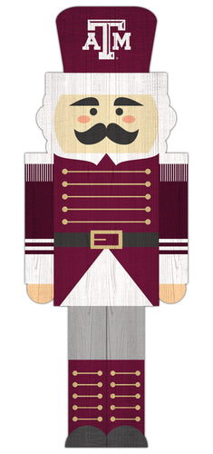 Fan Creations Holiday Home Decor Texas A&M Nutcracker 31in Leaner