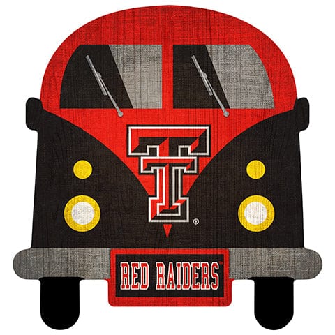 Fan Creations Team Bus Texas Tech University 12