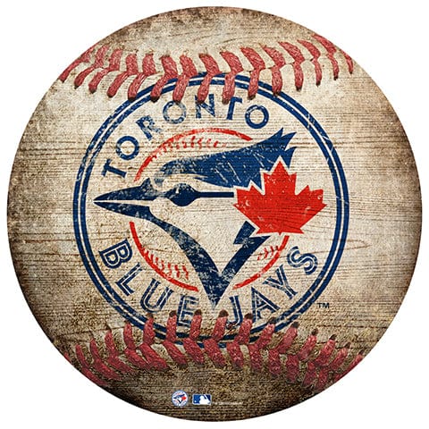Fan Creations 12" Wall Art Toronto Blue Jays 12" Baseball Shaped Sign