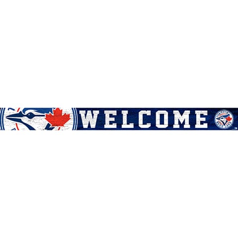 Fan Creations Strips Toronto Blue Jays 16in. Welcome Strip