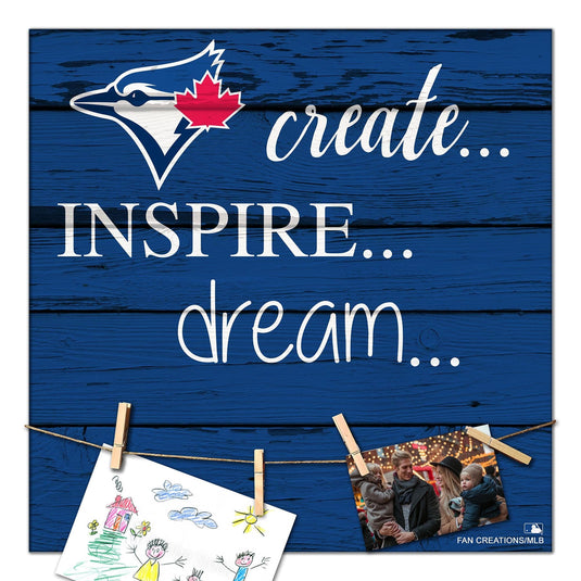Fan Creations Desktop Stand Toronto Blue Jays Create Dream Inspire 18x18