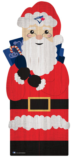 Fan Creations Holiday Home Decor Toronto Blue Jays Santa 31in Leaner