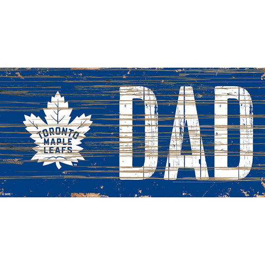 Fan Creations 6x12 Horizontal Toronto Maple Leafs DAD 6x12 Sign