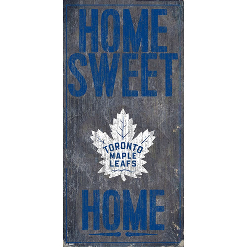 Fan Creations 6x12 Vertical Toronto Maple Leafs Home Sweet Home 6x12