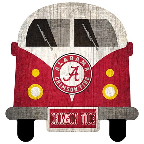 Fan Creations Team Bus University of Alabama 12" Team Bus Sign