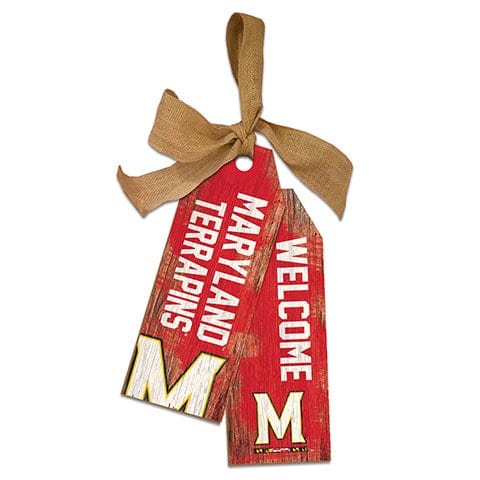 Fan Creations Team Tags University of Maryland 12" Team Tags