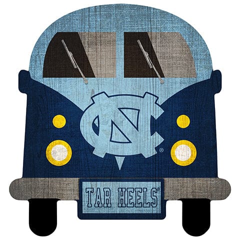 Fan Creations Team Bus University of North Carolina 12" Team Bus Sign
