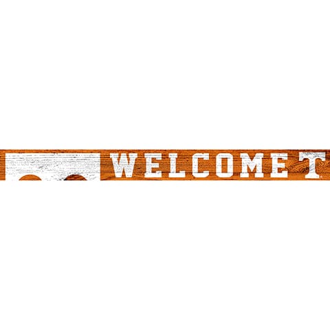 Fan Creations Strips University of Tennessee 16in. Welcome Strip