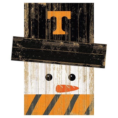 Fan Creations Large Holiday Head University of Tennessee Snowman Head