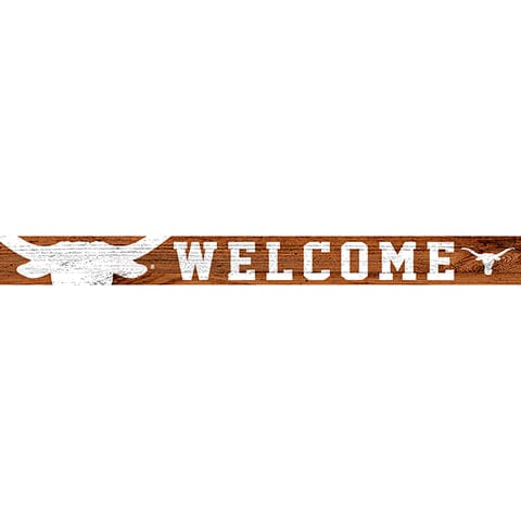 Fan Creations Strips University of Texas 16in. Welcome Strip