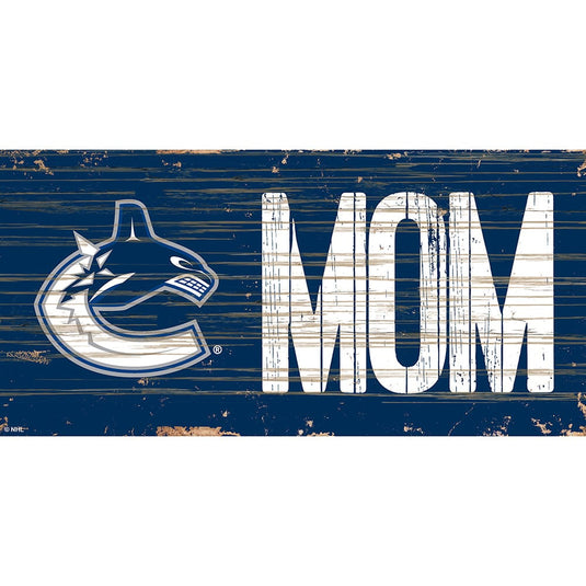 Fan Creations 6x12 Horizontal Vancouver Canucks MOM 6x12 Sign