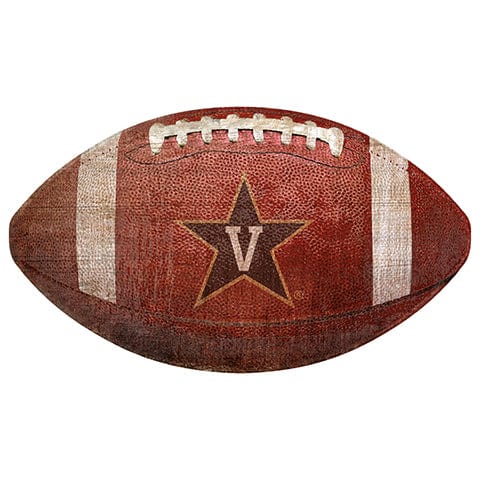 Fan Creations 12" Wall Art Vanderbilt University 12" Football Shaped Sign