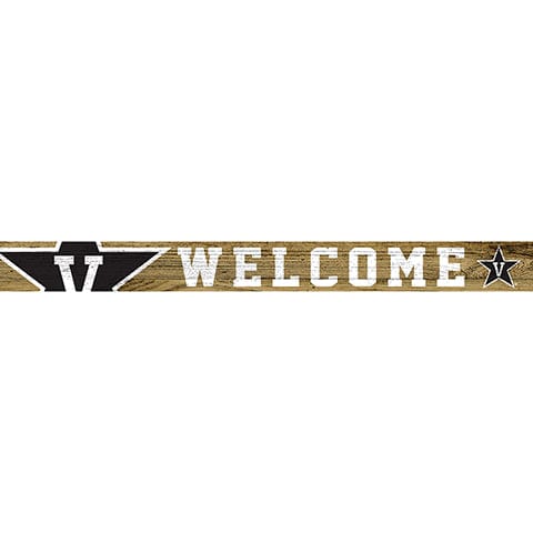 Fan Creations Strips Vanderbilt University 16in. Welcome Strip
