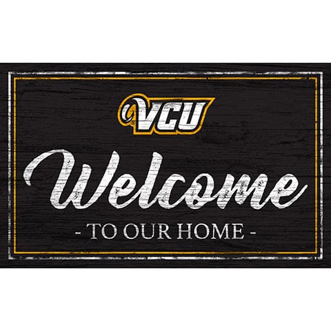 Fan Creations 11x19 VCU Team Color Welcome 11x19 Sign