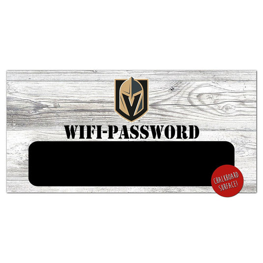 Fan Creations 6x12 Horizontal Vegas Golden Knights Wifi Password 6x12 Sign