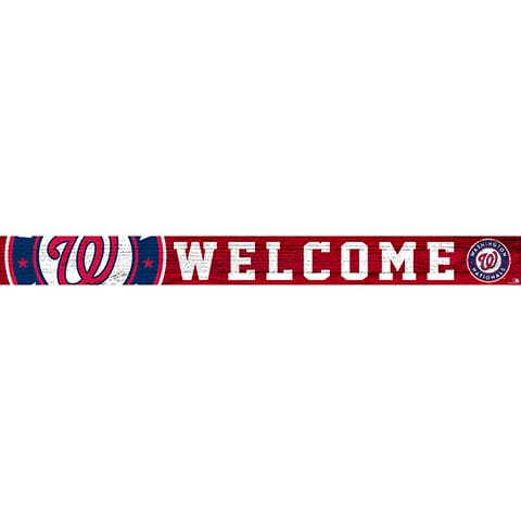 Fan Creations Strips Washington Nationals 16in. Welcome Strip