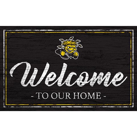 Fan Creations 11x19 Wichita State Team Color Welcome 11x19 Sign