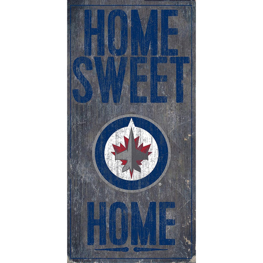 Fan Creations 6x12 Vertical Winnipeg Jets Home Sweet Home 6x12