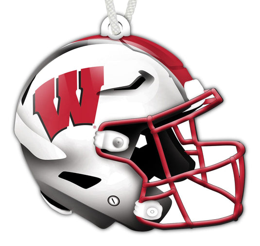 Fan Creations Holiday Home Decor Wisconsin Helmet Ornament