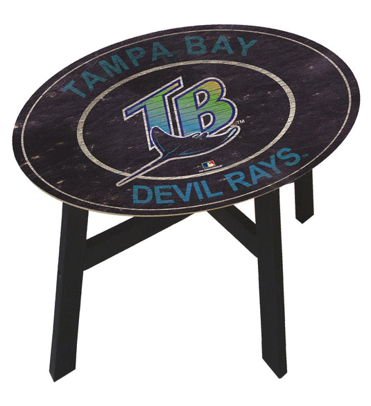 Fan Creations Home Decor Tampa Bay Rays  Heritage Logo Side Table