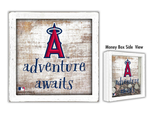 Fan Creations Desktop Stand Los Angeles Angels Adventure Awaits Money Box