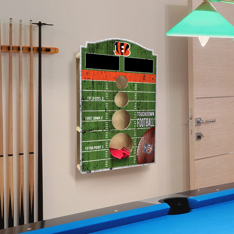 Load image into Gallery viewer, Fan Creations Gameday Games Cincinnati Bengals Bean Bag Toss
