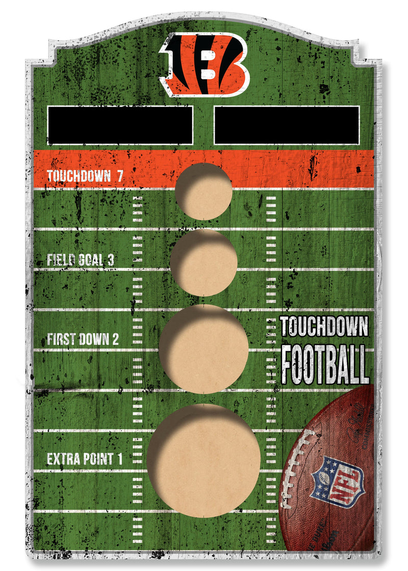 Load image into Gallery viewer, Fan Creations Gameday Games Cincinnati Bengals Bean Bag Toss
