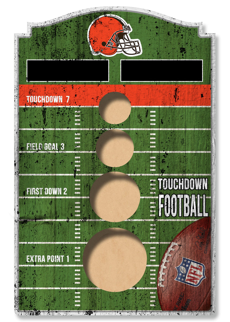 Load image into Gallery viewer, Fan Creations Gameday Games Cleveland Browns Bean Bag Toss
